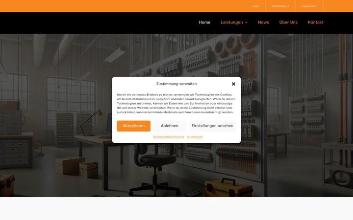Екранна снимка на elektrotechnikandre.de