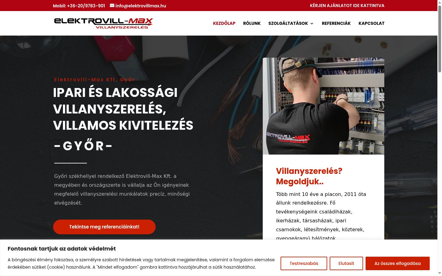 Snímek obrazovky baneru souhlasu zobrazeného před jakoukoli interakcí