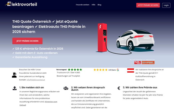 Screenshot of elektrovorteil.at