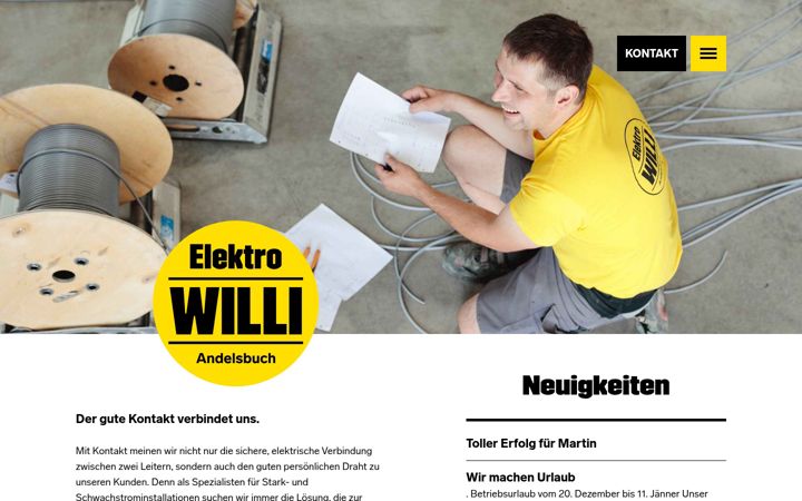 Screenshot di elektrowilli.at