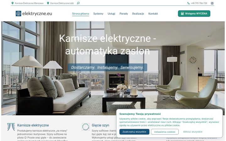 Screenshot of elektryczne.eu