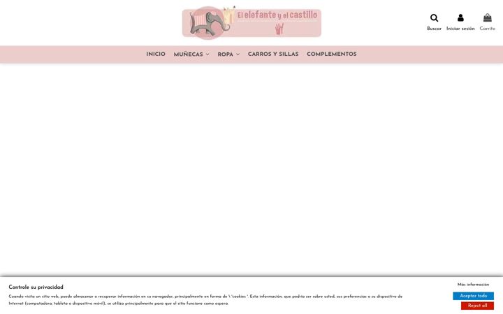 Captura de pantalla de elelefanteyelcastillo.es