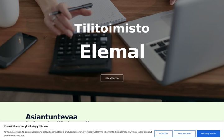 Screenshot di elemal.fi