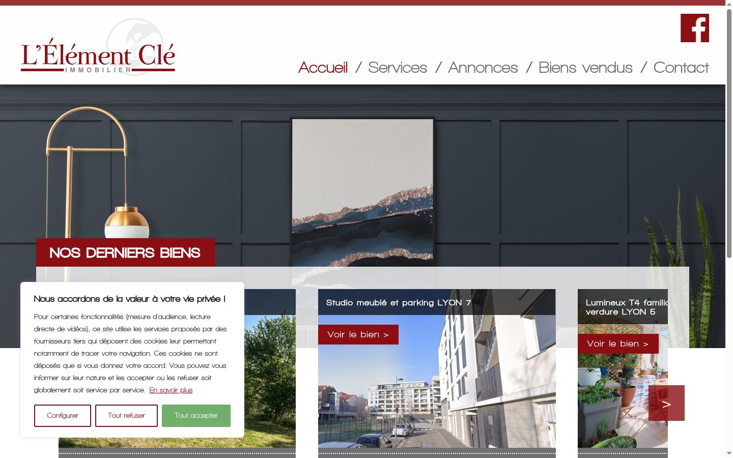Screenshot tal-banner tal-kunsens muri qabel kwalunkwe interazzjoni