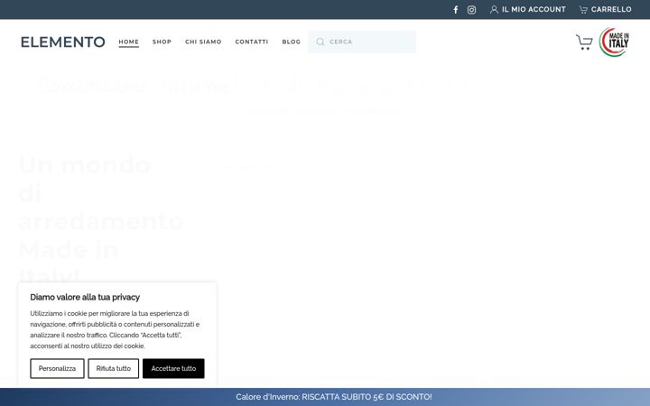 Screenshot of elementoitaly.com