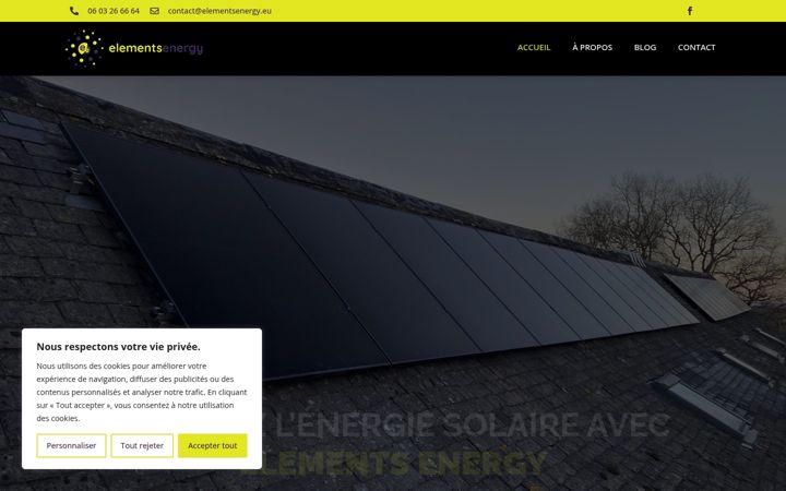 Ekrano kopija elements-energy.fr