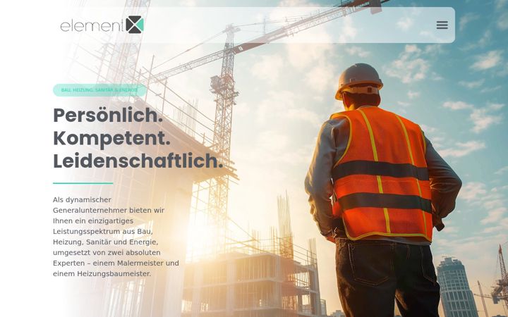Snímek obrazovky elementxtec.de