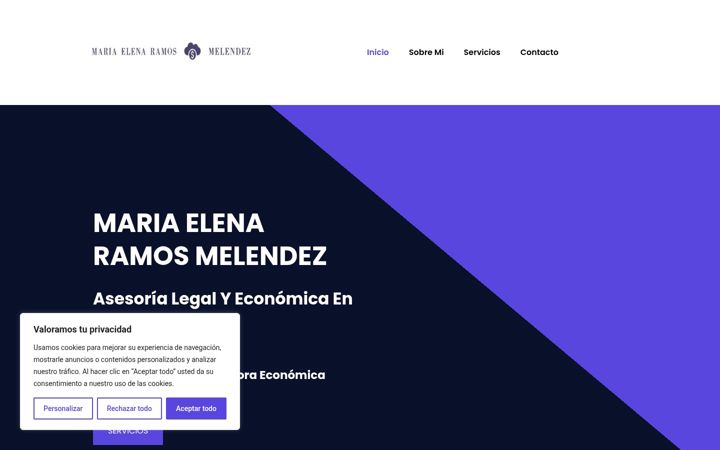 Screenshot of elena-ramos.com