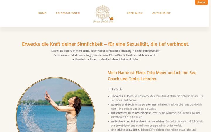 Screenshot di elena-talia.de