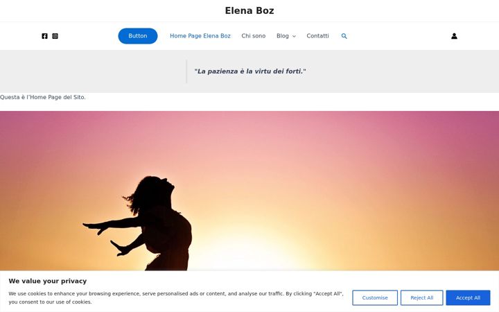 Screenshot of elenaboz.com