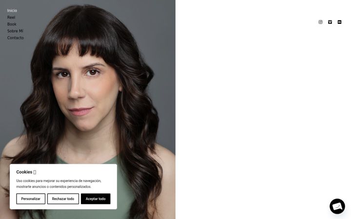 Captura de pantalla de elenabuitrago.es