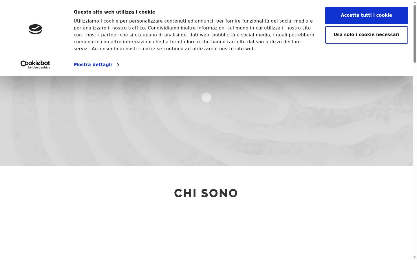 Captura de pantalla del banner de consentimiento mostrado antes de cualquier interacción