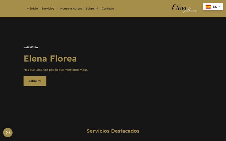 Screenshot of elenaflorea-nailsstudy.com