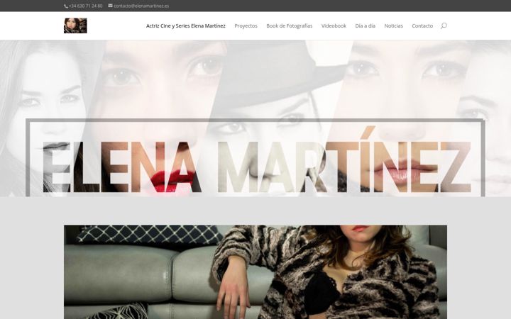 Screenshot von elenamartinez.es