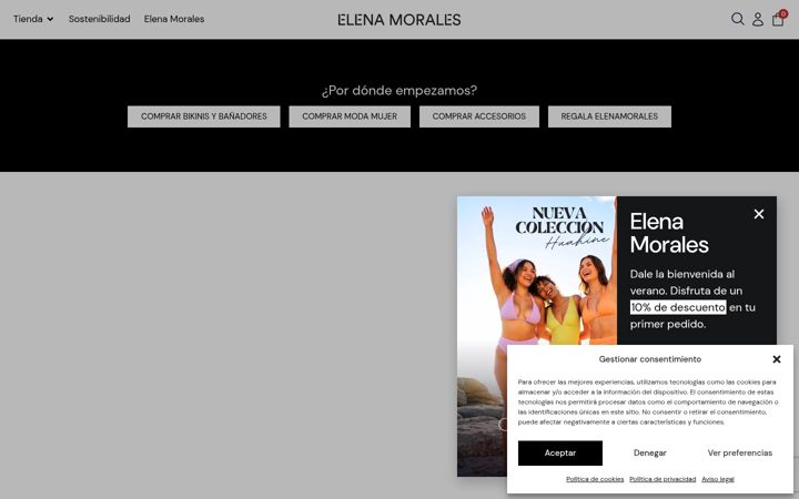 Screenshot von elenamorales.es