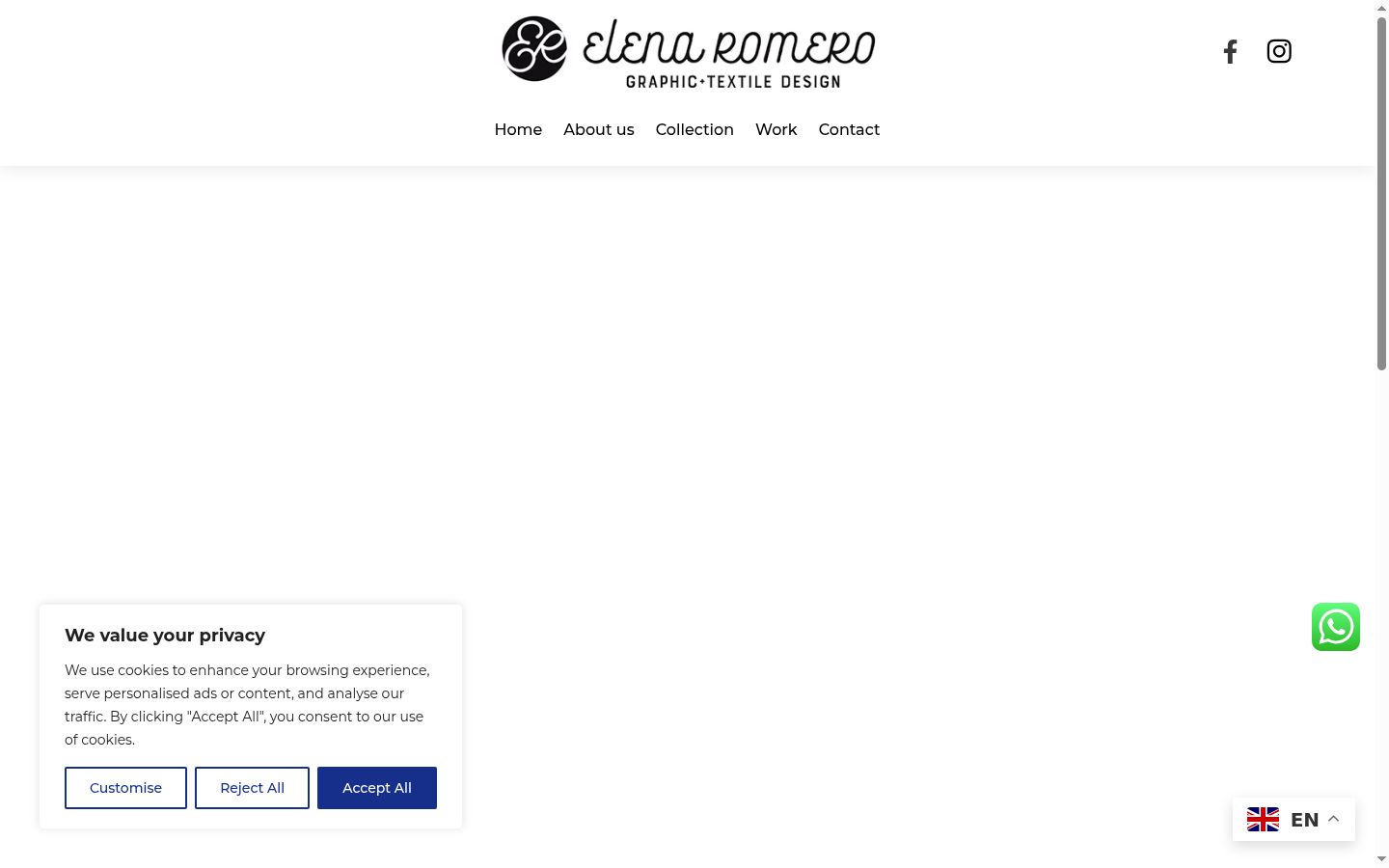 Screenshot des Einwilligungsbanners vor jeglicher Interaktion