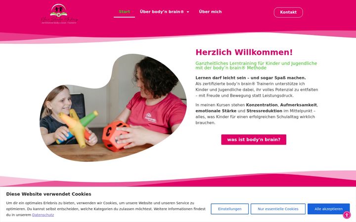 Screenshot di elenaschulzemoenking.de