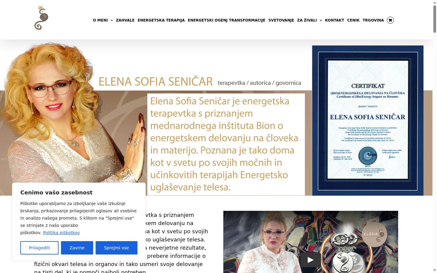 Screenshot tal-banner tal-kunsens muri qabel kwalunkwe interazzjoni