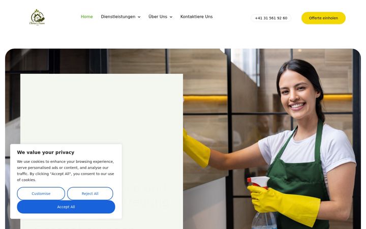Snímek obrazovky elenasteam.ch