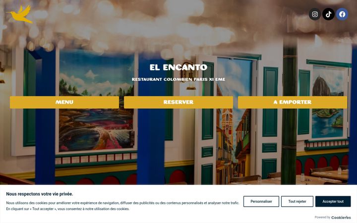 Ekrano kopija elencanto.fr