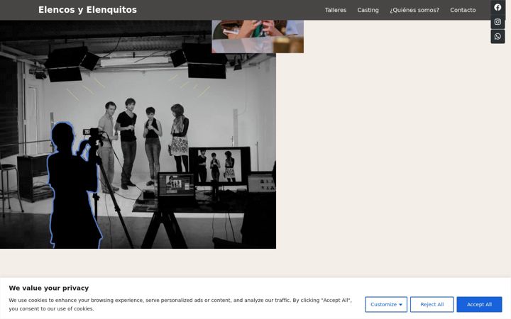 Screenshot of elencosyelenquitos.com