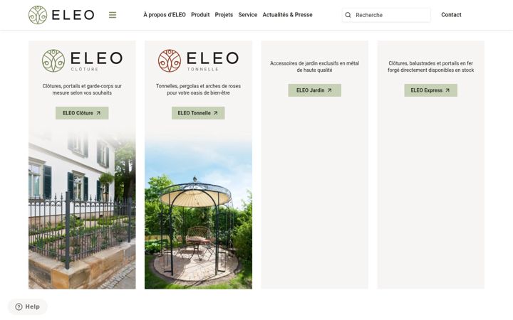 Ekrano kopija eleo.fr