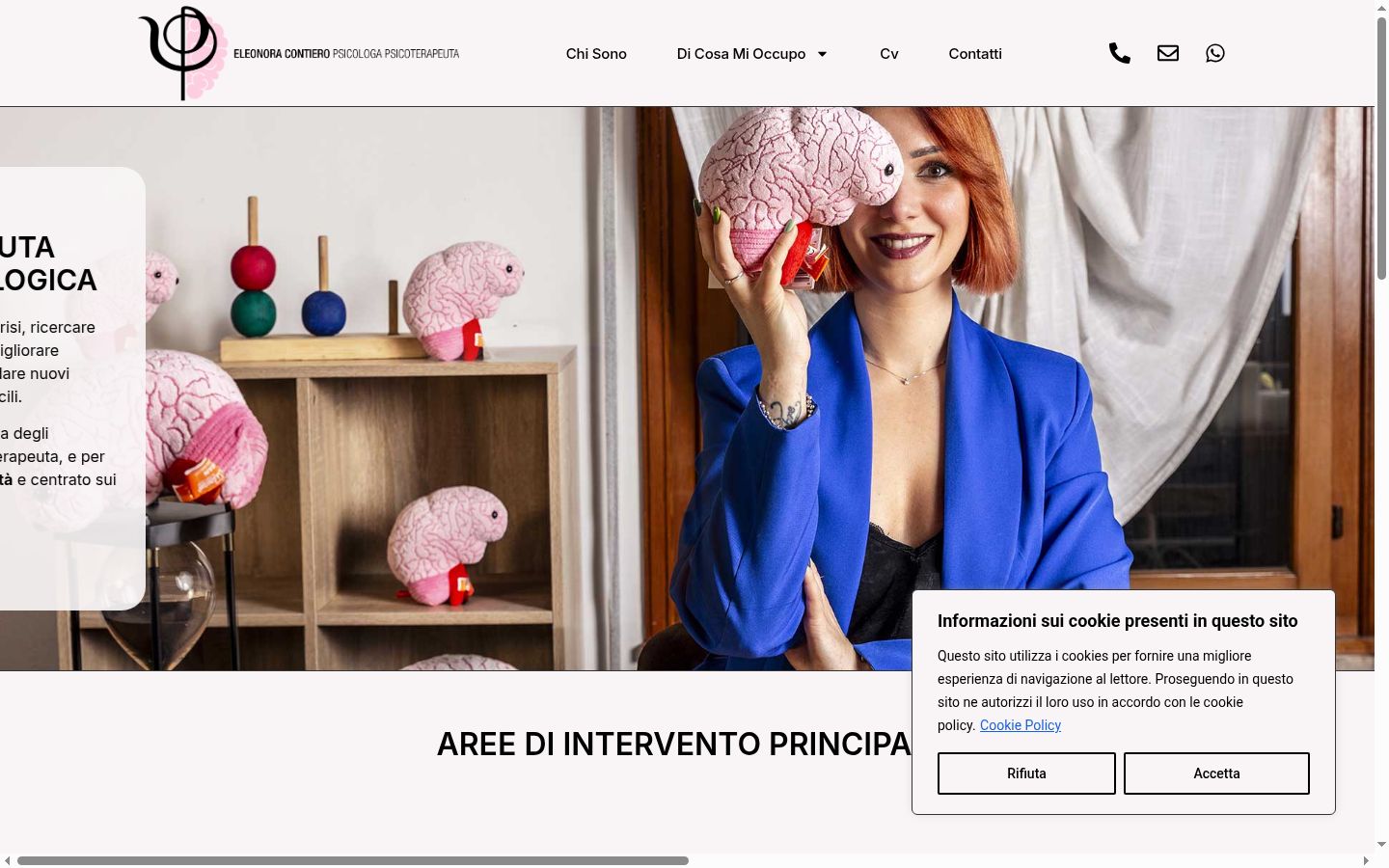 Snimka zaslona bannera za privolu prikazanog prije bilo kakve interakcije