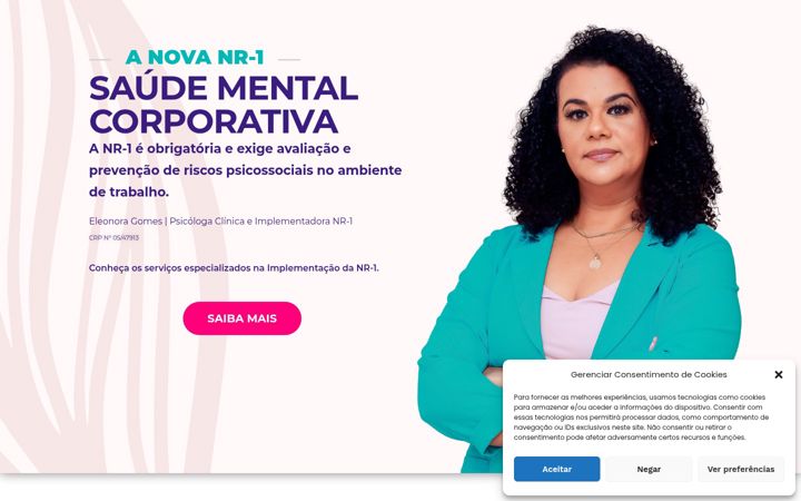 Screenshot ta' eleonoragomes.com.br