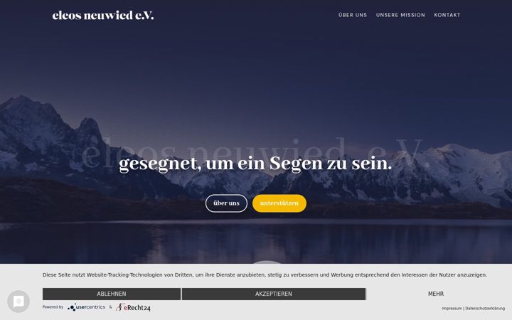 Zrzut ekranu eleos-neuwied.de