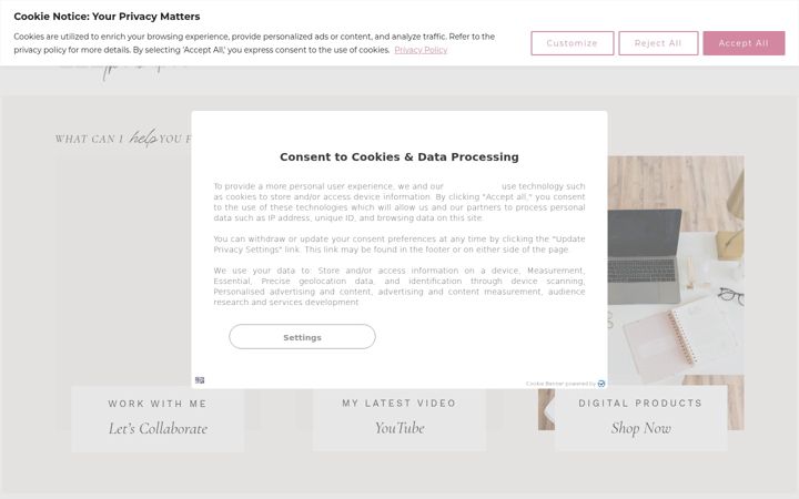 Screenshot of elephantontheroad.com