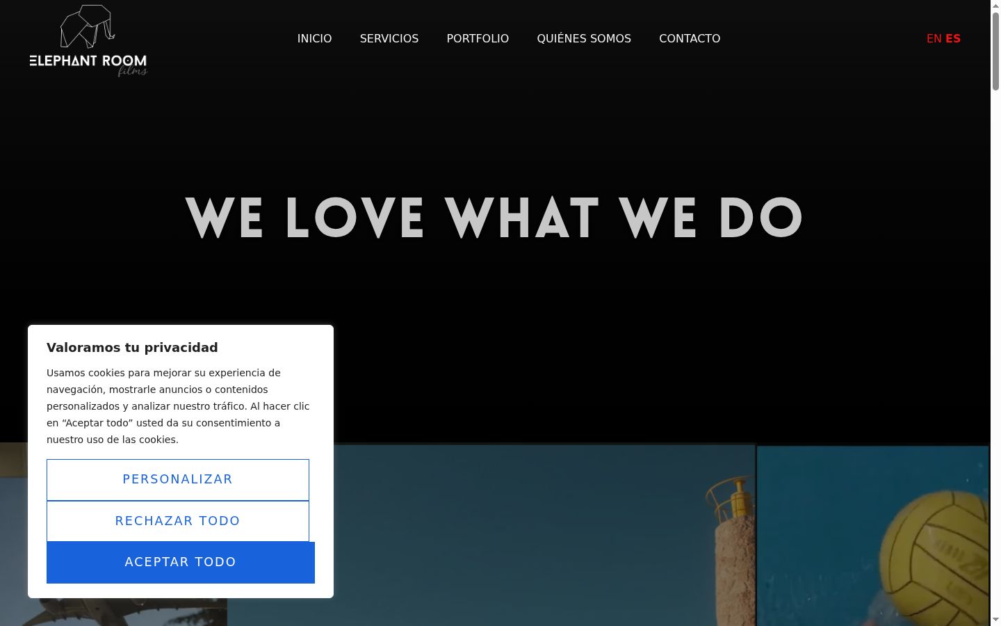Screenshot tal-banner tal-kunsens muri qabel kwalunkwe interazzjoni