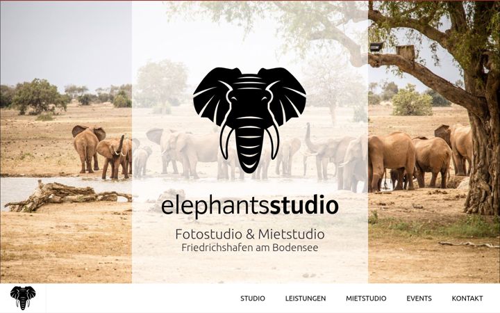 Screenshot von elephantsstudio.de