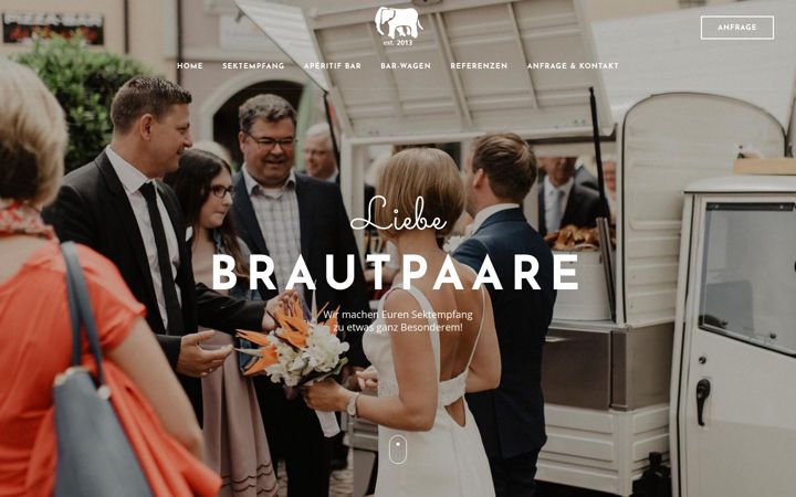 Screenshot von elephantus.de
