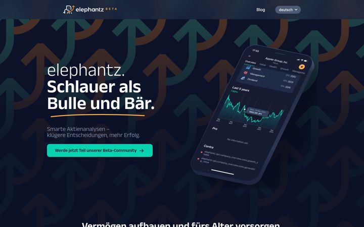 Zrzut ekranu elephantz.io