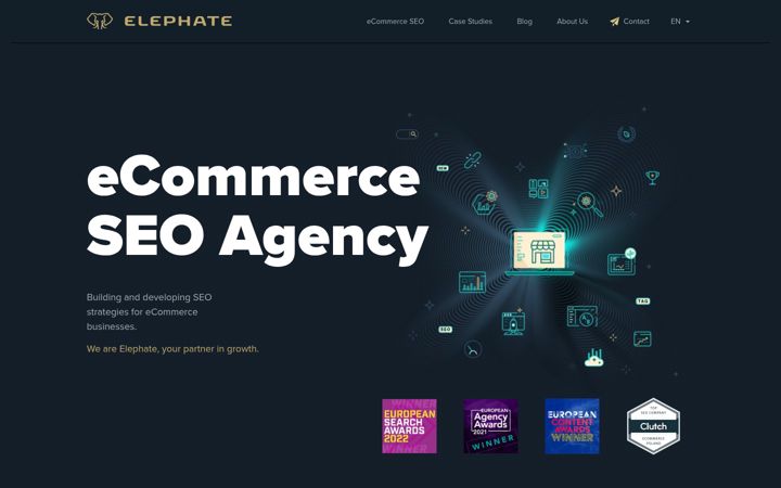 Screenshot of elephate.com