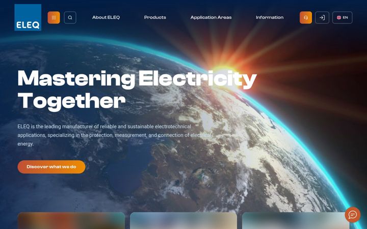 Screenshot of eleq.com