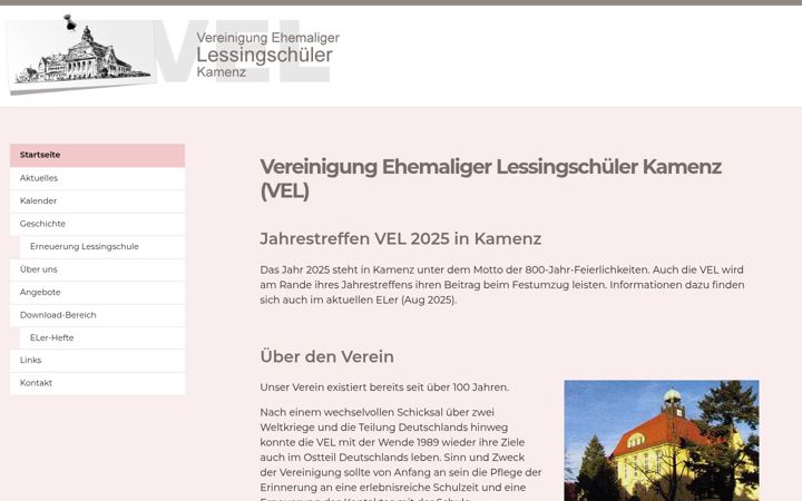 Screenshot von eler-kamenz.de