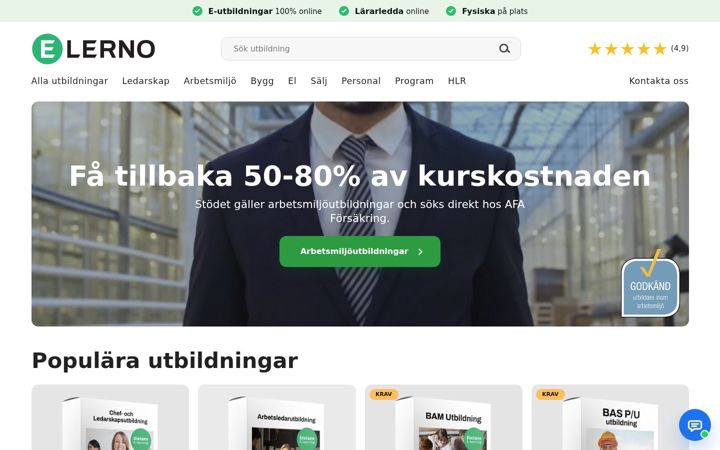 Snímek obrazovky elerno.se
