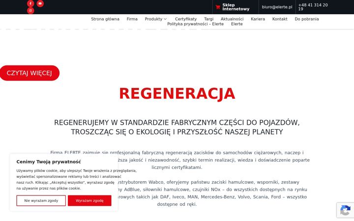 Captura de ecrã de elerte.pl