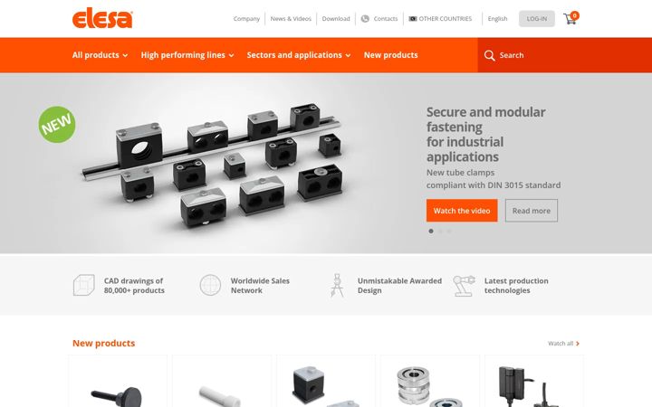 Zrzut ekranu elesa.com
