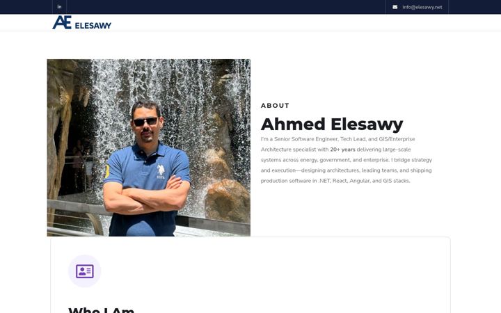 Screenshot ta' elesawy.net