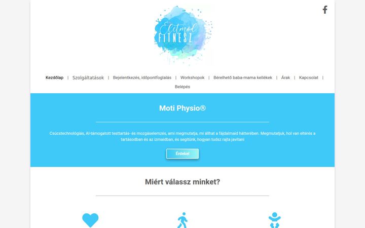 Skjámynd af eletmodfitnesz.hu