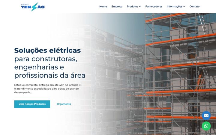 Екранна снимка на eletricatensao.com.br