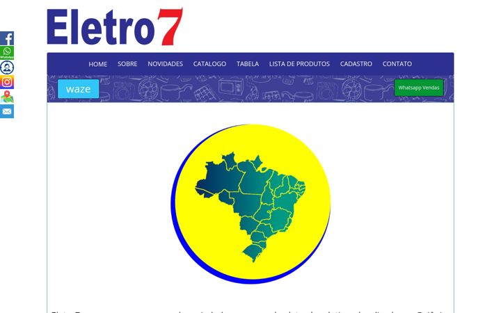 Екранна снимка на eletro7.com.br