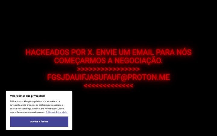 Екранна снимка на eletrofrio.net.br