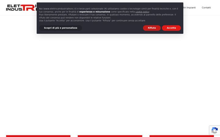 Snimka zaslona za elettricaindustrialesnc.it