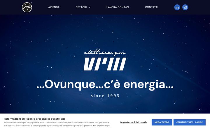 Képernyőkép: elettricavpm.it