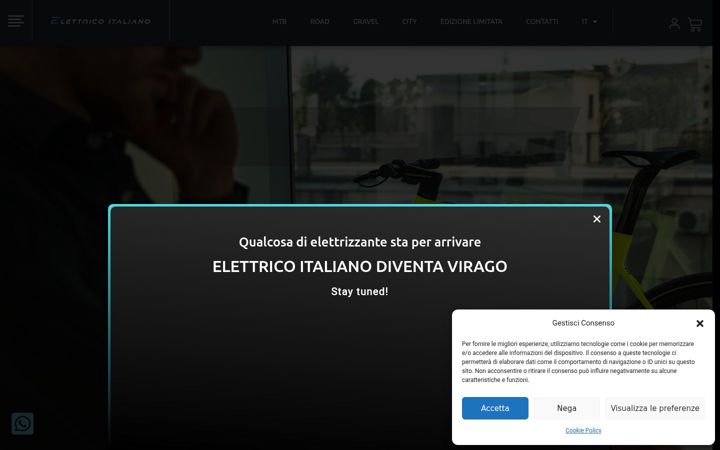 Screenshot of elettricoitaliano.it