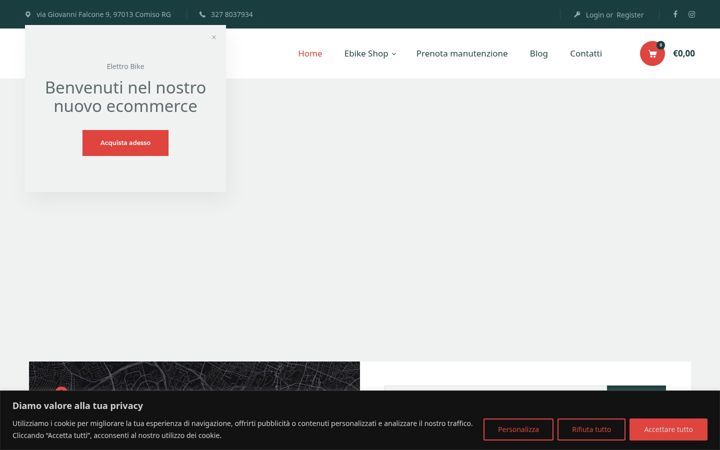 Screenshot van elettrobike.eu