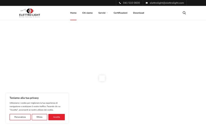 Screenshot of elettrolight.com